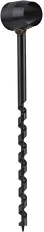 Überlebensbohrer, Survival Eye Auger Manueller Bohrer Tragbarer Handholzbohrer für Bushcraft Rucksack Camping Survival, Schneckenbohrer (10-230mm)