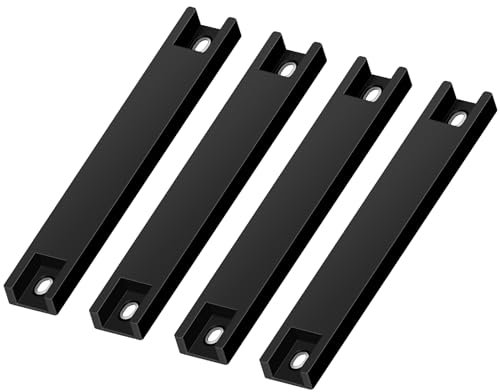 4 Pack Magnetic License Plate Holder，Temp Tag Holder for Car Dealer License Plates on Test Drives，Magnet License Plate Holder，License Plate Magnetic Mount，License Plate Magnet（Black）