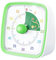 Yunbaoit Minuteur Visuel pour Enfants et Adultes‌, Minuteur à Décompte de 60 Minutes avec Fonction Flash Silencieuse, Motif Dinosaure, Timer Enfant pour Salle de Classe, Maison, Cuisine (Vert)