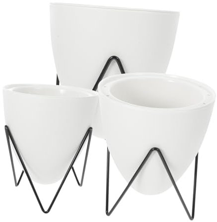 Supvox 3sätze Selbstbewässernde Blumentöpfe Hydroponische Topf Für Zuhause Kreative Nordische Blumentöpfe Mit Wasserreservoir Für Pflanzen Garten Balkon