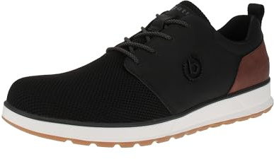 bugatti 331-AFB01 Herren Schnürer, Schwarz, 48 EU