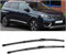 KIUYNHMSI Coche limpiaparabrisas para Peugeot 5008 P87 MK2 2017-2024, Auto Parabrisas Escobillas Repuesto Fáciles de Instalar Limpia Accesorios