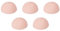Fcuajdkq Lot de 5 moules en silicone 3D pour exercices de tatouage Aérole, faux seins, poitrine pleurale, pour débutants