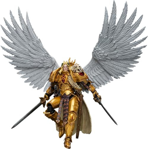 JOYTOY Warhammer 40k Blood Angels, Blood Angels Sanguinius Primarch of the IXth Legion 1/18 Action Figure, Dedicated To You Who Love Collecting