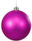 Weihnachtskugeln Groß Dekokugel,7.8 Inch Wetterfeste Riesen XXL Outdoor Draußen Kunststoff Weihnachtskugel,Aussen Christbaumkugeln Kugeln Weihnachten Baumkugel mit Aufhänge Öse (Hot Pink)