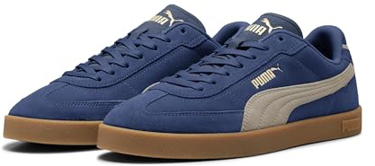 Puma Club II Era Suede Unisex-Erwachsene Sneaker, Persian Blue-Desert Dust, 44.5 EU