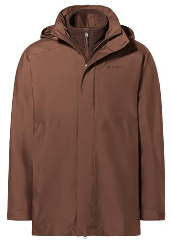 VAUDE Idris IV 3in1 Parka für Herren – Vielseitige Herren Winterjacke mit Zip-In System, Wasserdicht & Atmungsaktiv, Recyceltes Material – ideal für Winter & Outdoor