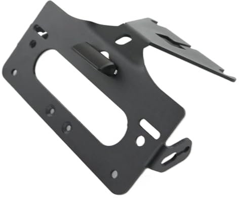 PPWIALL Motorrad Kennzeichenhalter Für Aprilia Für RSV4 2009-2020 Für Tuono RS4 125 RS4 50 2011-2020 Nummer Kennzeichenhalter Hinten Schwanz Ordentlich Fender Eliminator Rücklicht-Halterung