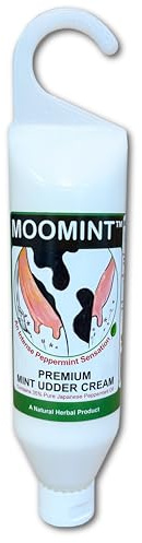 MOOMINT Udder Mint Cream with 35% Pure Japanese Peppermint Oil - Proven Formula for Over 30 Years - 500ml