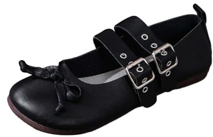 Bailarinas Mujer Zapatillas Barefoot Talla Grande Primavera Verano Slip-On Mocasines Zapatos Sin Cordones Cuña Baja Zapatos Suela Blanda Hebilla para Hotel Viaje