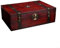Nostalgische Holz-Schmuck-Aufbewahrungsbox mit elegantem Design verschönert jeden Innenraum (B)