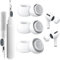 VANCLE 3 Pares Almohadillas para Airpods Pro/Airpods Pro 2, Almohadillas de Silicona de Repuesto Airpods Pro con Orificio De Reducción De Ruido, Kit de Limpieza 3 en 1 (S/M/L)