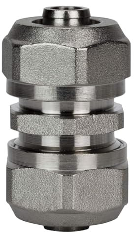 15mm Repair Coupler for Underfloor Heating Water Pipes Connector Repairing Pert-Al Pert and Pex-Al Pex Quick Compression Fit 15mm x 2mm x 15mm x 2mm for Damaged Underfloor Heating Pipes