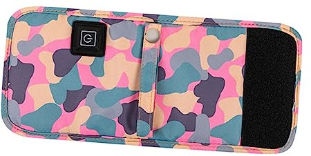 Toddmomy Funda para Biberón USB Calentador de Biberones Portátil para Bebés Bolsa Aislante Correa de Mano para Uso Coche Mantiene la Leche Caliente