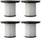 Ricambio filtro Bosch 12040193 per aspirapolvere senza fili Unlimited Series 7 BBS711XXL, 109 x 93 mm (confezione da 4)