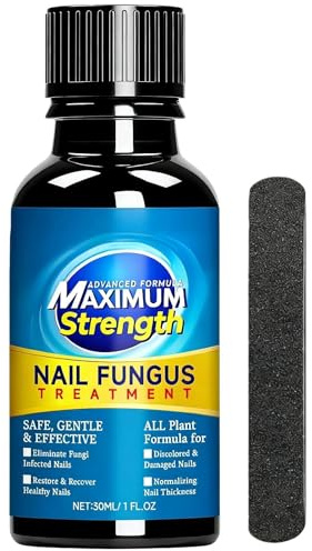 Extra Strong Fungal Nail Treatment For Fingernails Toenails | Anti-Fungal Nail Renewal Solutions to Repair Thicken Nails| Strengthen, Fix & Renew Damaged Nails