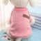 Idepet Haustier Katze Hund Pullover, warme Hund Pullover Cat Kleidung, Fleece Haustier Mantel für Welpen Small Medium Large Dog, Pink & grau (XS, Rosa)
