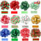 JOYIN Geschenkschleifen Selbstklebend 24er Set für Weihnachten Geschenkverpackung, Pull Bögen Geschenkbänder für Weihnachtsdeko, Weinflaschen Geschenkverpackung, Hochzeit und Geburtstag
