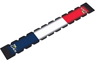 Protector Pala de Padel|Elige tu Color o Bandera|Modelo Dentado|Autoadhesivo|Evita Golpes y Rayaduras,Tecnología de Absorción de Impactos|Medidas 36,2cm x 5,3cm x 0,6cm|Pro Elite| (Francia)
