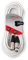 Stagecore Balanced XLR Male - XLR Female Microphone Cable / Lead, White, 6m