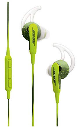 KLHY Bose SoundSport In-Ear Headphones For Apple Devices (741776-0030) - Energy Green (Renewed)