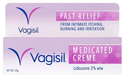 Vagisil Medicated Cream Fast Relief From Feminine Itching - 30g