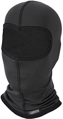 Ladeheid Sturmhaube Kinder Skiunterwäsche Kinder Thermoaktiv Bequem und Atmungsaktiv LA-200 (Graphite, One Size)