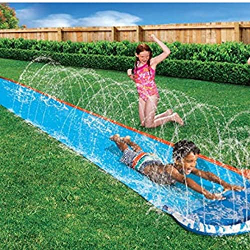 Water slides – Kids speed blast water slide – slip and slide water slide – Summer Outdoor inflatable water slide for kids – outdoor pool – 16fts Kids Outdoor inflatable toy with water sprinklers