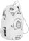 Healifty Baby Bottle Sleeves Warm Baby Bottle Cover Glass Bottles Insulator Sleeve Feeder Bottle Keep Warm Holder 240ml, White, 11X7X7CM
