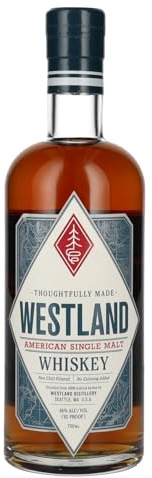 Westland Flagship American Single Malt 0,7 Liter 46% Vol.