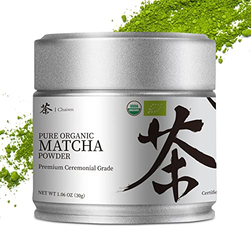 Chaism Ceremonial Grade Matcha Powder Organic