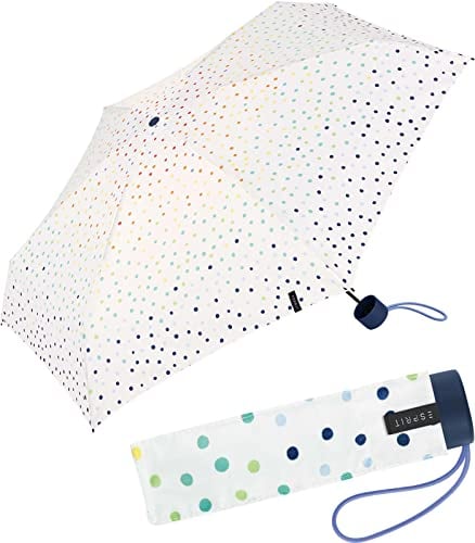 Esprit Regenschirm Candy Pearls - Mini-Taschenschirm Handöffner