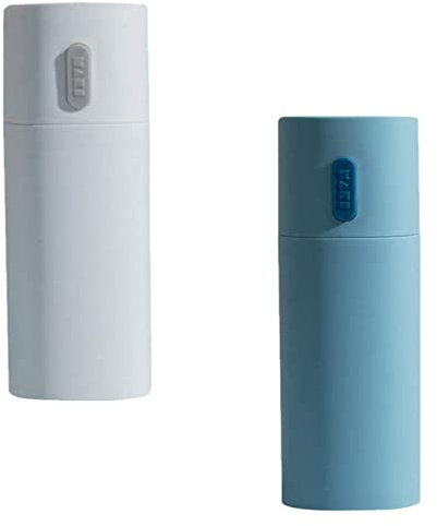 YLWX Zahnputzbecher Mundwasserbecher Waschen Tasse Reise Tragbare Zahnärztliche Set Zahnbürste Tasse (Color : Blue+White)
