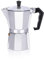 alpina Moka Tazze Caffe - 270 ML - Coffee Maker - ⌀10 x 19 CM - 320 GR - Caffettiera Turca senza Elettricità - Caffettiera con Beccuccio 1 Tazza alla Volta - Anche a Gas/Alogeno/Ceramica - Alluminio