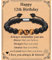 TEVOP 12th Birthday Gifts for Boys, Tiger Eye Stone Bracelet 12 Year Old Gifts for Boys Son Brother Grandson Nephew, Perfect 12th Birthday Gift Ideas