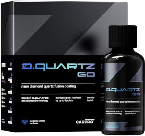CarPro D.Quartz Go Nano-Diamant-Keramikbeschichtung für Karosserie, 50 ml