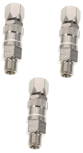 BESTonZON 3stücke Drehgelenk Für Airless Sprayer Drehbar Robust Und Rostfrei Für Drucksprühgeräte Handgelenkbelastung Langlebige Spritztechnik