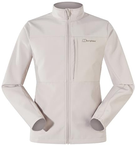 Berghaus Men's Ghlas 3.0 Softshell Jacket, Taupe, 3XL