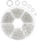 MAEXUS 970 Stück Biegeringe Spaltringe Biegeringe für Schmuck 4mm~10mm Biegeringe Jewellery Making Findings Zubehör Biegeringe Chainmail Rings Ringösen für empfindlichen Schmuck (Silber)