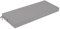 PRIMEPATIO Outdoor Garden Bench Cushion, 8cm Thick Patio Garden Furniture 2 Seater Waterproof Long Chair Cushion, Porch Swing with Ties, Window Seat Sofa Replacement Pad, Grey