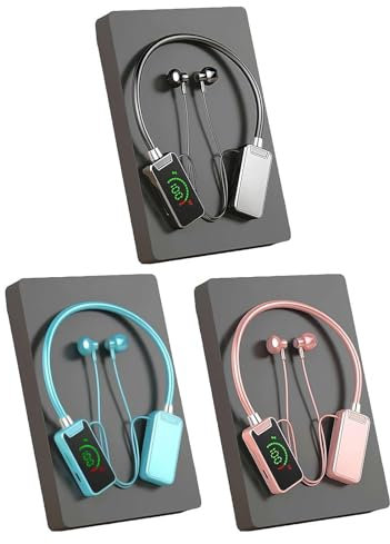 Auriculares inalámbricos con tarjeta de sonido en vivo, tarjeta de sonido inalámbrica, transmisión en vivo y edición de audio, impermeables, Bluetooth 5.4, auriculares inalámbricos Bluetooth con