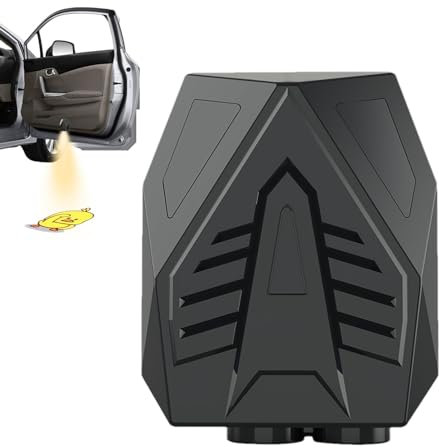 Car Door Lights Logo Projector - Custom Car Door Lights | Logo Projector Lights For Car | Animated Dynamic Car Welcome Courtesy Ghost Shadow Lamp - Wireless Welcome Courtesy Door LED Light