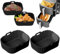 Forros de silicona para freidora de aire Ninja Double Stack XL 9.5L SL400UK, 2 piezas de accesorios reutilizables para freidora de aire vertical de doble cajón Ninja de doble pila
