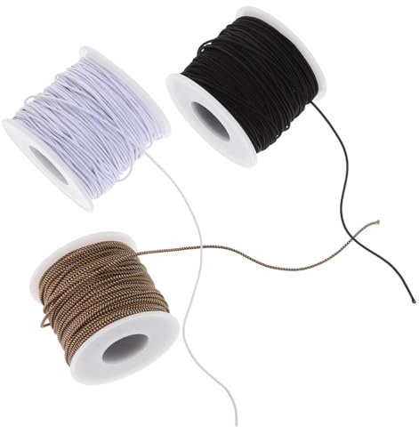 jojofuny 3 Filo Resistente e Stretchy per Bracciali Collane e Fai da Te
