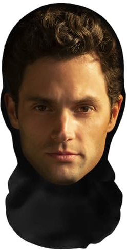 Aristo Solutions Realistische Joe Goldberg 3D-Druck Vollgesichtsmaske – Atmungsaktiv, leicht & bequem, ideal für Cosplay, Partys, Halloween, Karnveal & Events YOU