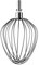 Fouet ballon en acier inoxydable pour robot menager kenwood chef XL - accessoire fouet durable pour mélanger et fouetter parfaitement, idéal pour la pâtisserie et la cuisine