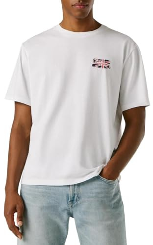 Pepe Jeans Herren Small Flag T-Shirt (1er Pack)