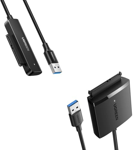 UGREEN Adattatore SATA SSD HDD 3.5 2.5 E SATA SSD HDD 2.5