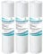 AquaHouse 10 Sedimentwasserfilterkartusche, für Umkehrosmose und Partikelfiltration, 1 Mikron (3er Pack)