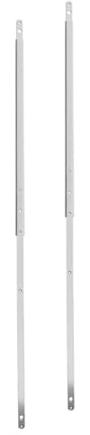 Frontschienen Set für DISPENSA 1200-1600 mm Hochschrankauszug | Apothekerschrankauszug von SOTECH